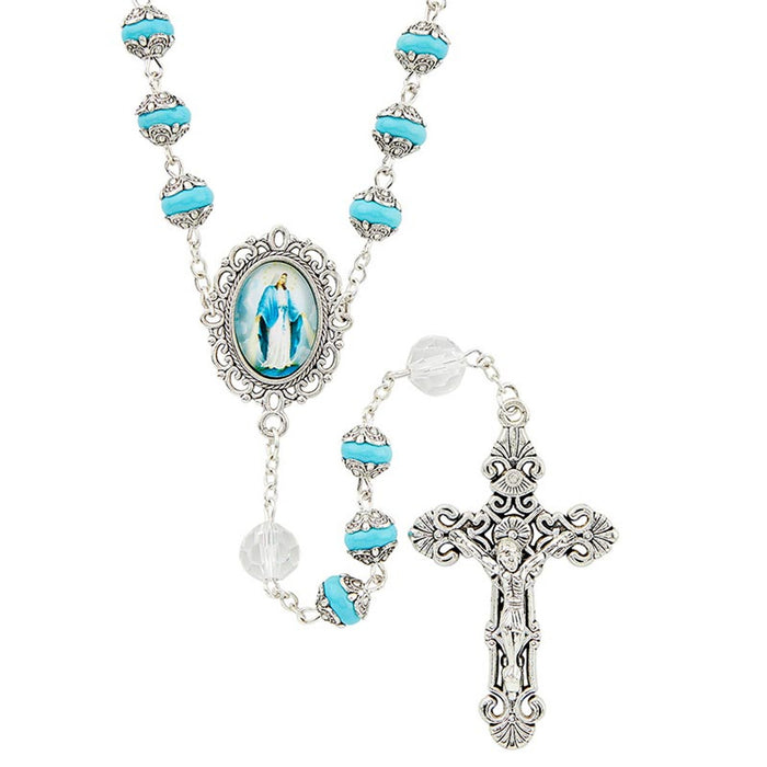 Volterra Collection Our Lady of Grace Rosary - 2  Pieces Per Package