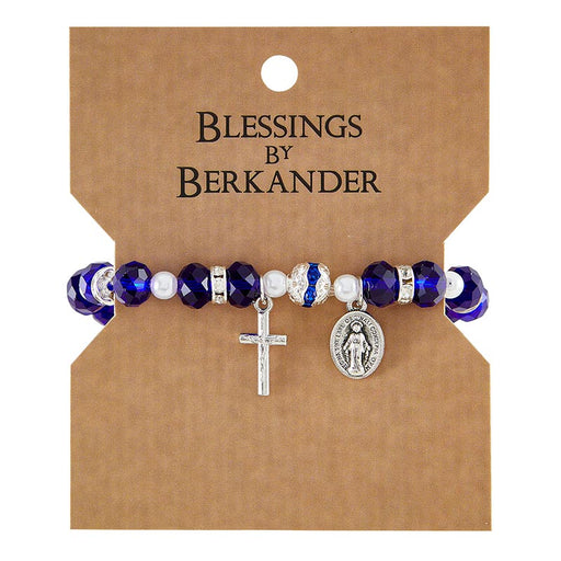 Wear Your Faith Sapphire Bracelet - 6 Pieces Per Package