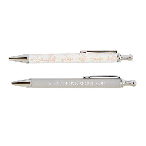 What I Love About You Pen Set - 2 Pieces Per Package