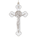 White Budded Saint Benedict Crucifix - 12 Pieces Per Package