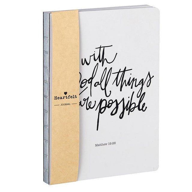With God All Things are Possible Journal