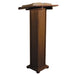 Wood Lectern - Walnut Stain