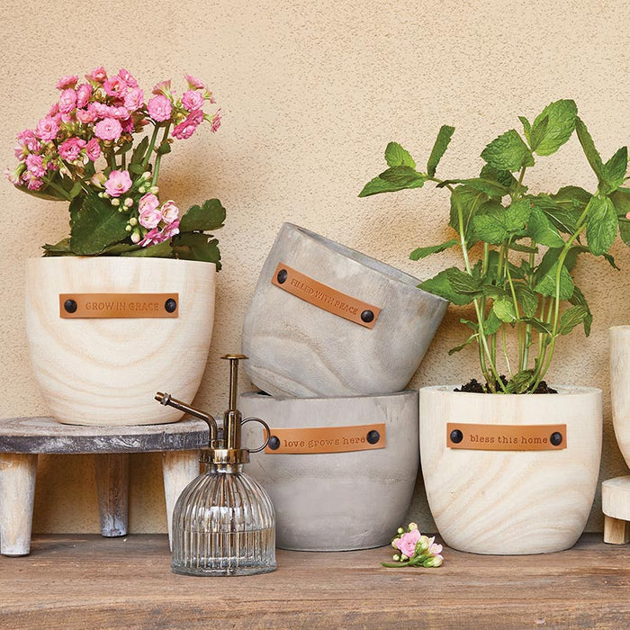 Wood Planter - Love Grows Here
