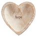 Wooden Heart - Hope - 2 Pieces Per Package