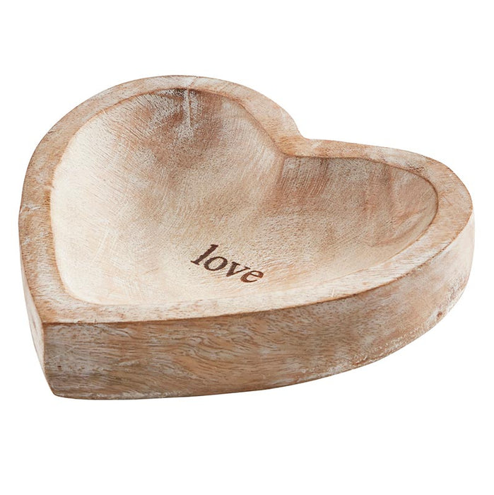 Wooden Heart - Love - 2 Pieces Per Package