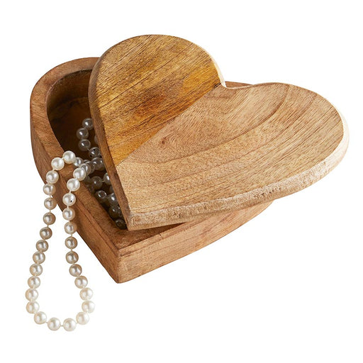 Wooden Heart Box - Large - 2 Pieces Per Package