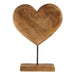 Wooden Heart Stand - 2 Pieces Per Package