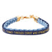 Wrapped in Love Blue Bracelet - 4 Pieces Per Package