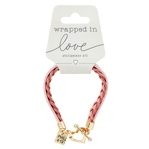 Wrapped in Love Pink Bracelet - 4 Pieces Per Package