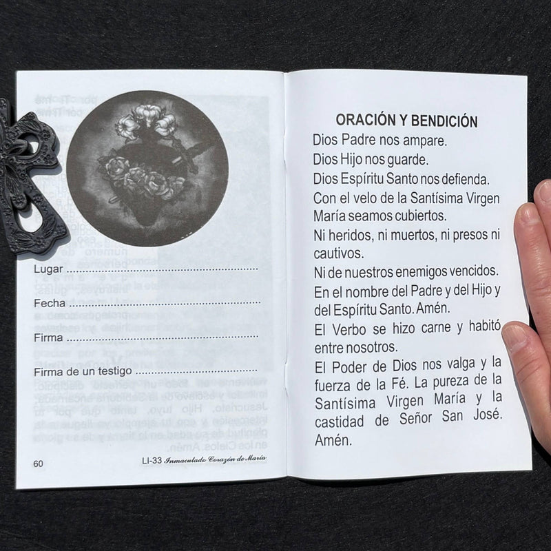 Devocion al Inmaculado Corazòn de Maria Softcover Book 