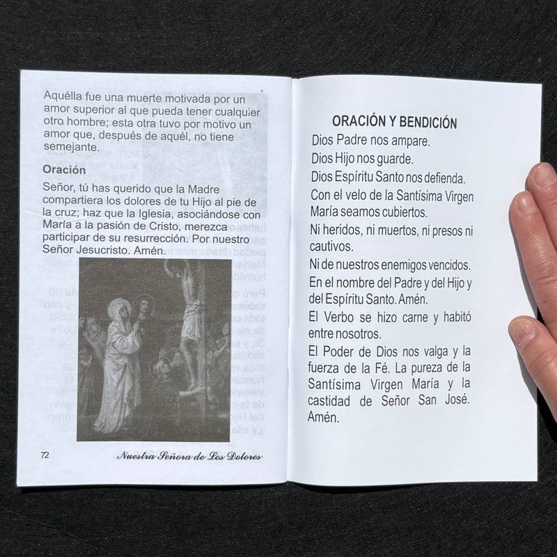 Devocionario a Nuestra Señora de los Dolores Softcover Book