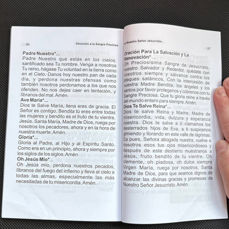 Devoción a Preciosisima Sangre Ntro Sr Jesucristo Book