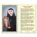 Laminated Holy Card St. Maria Faustina - 25 Pcs. Per Package