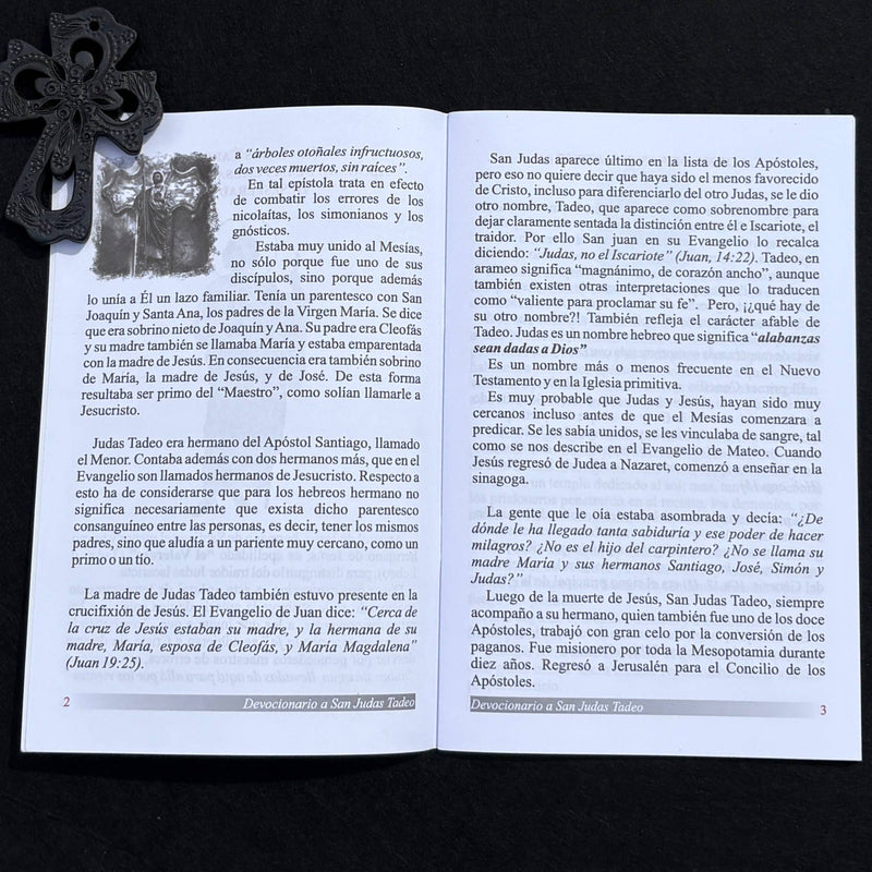 Devocionario a San Judas Tadeo Softcover Book