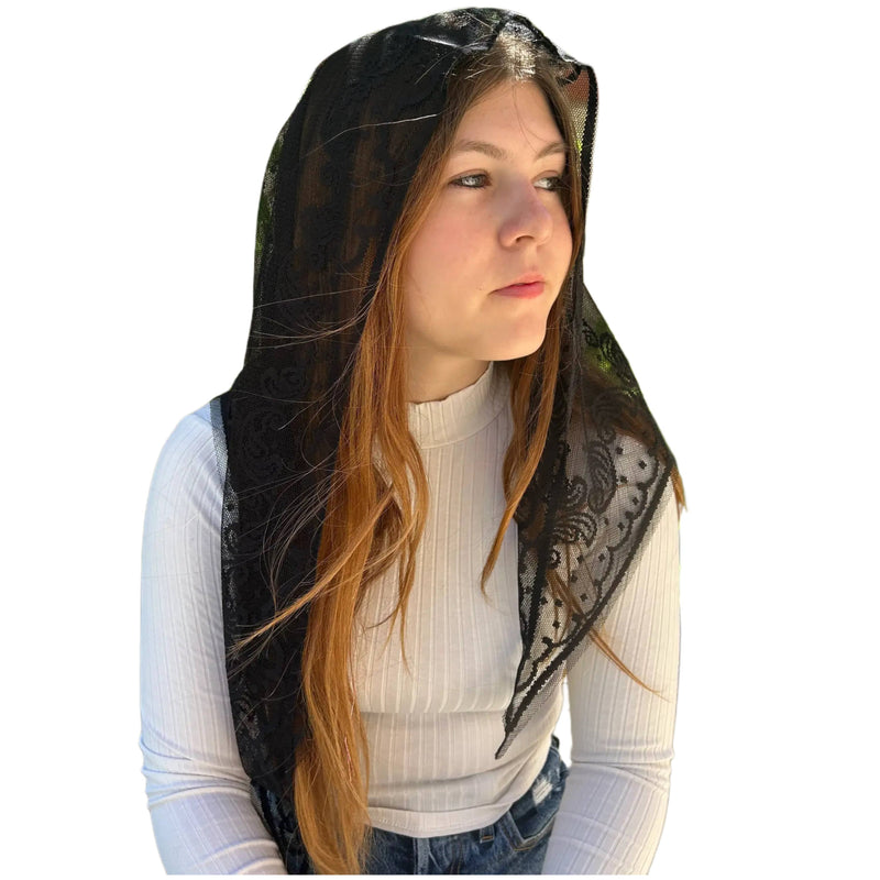 Veil ~ Jerusalem - BLACK