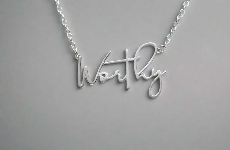 Worthy in Sterling Silver