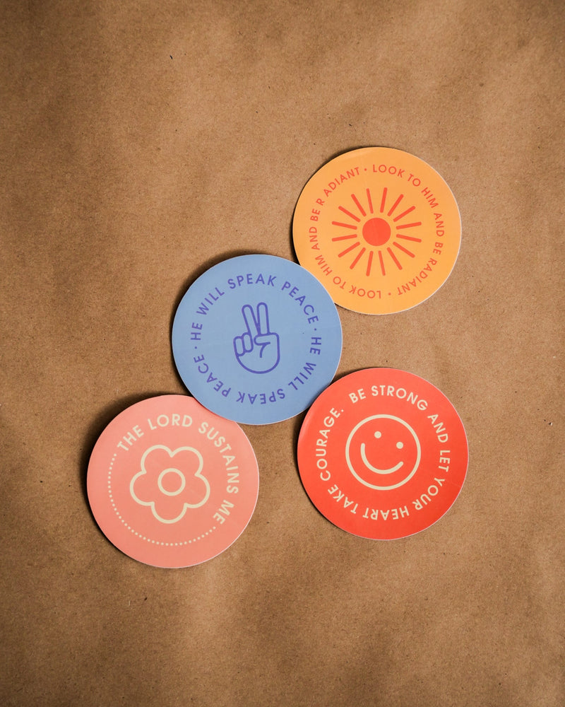 Bible Verse Stickers for Kids – Christian Sticker Pack with Encouraging Scripture