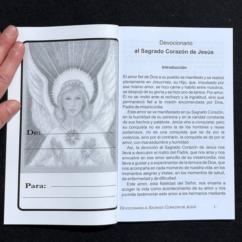 Devocion al Sagrado Corazon de Jesus Softcover Book