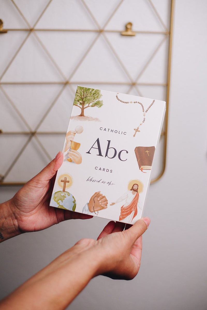 Catholic ABC Cards for kids