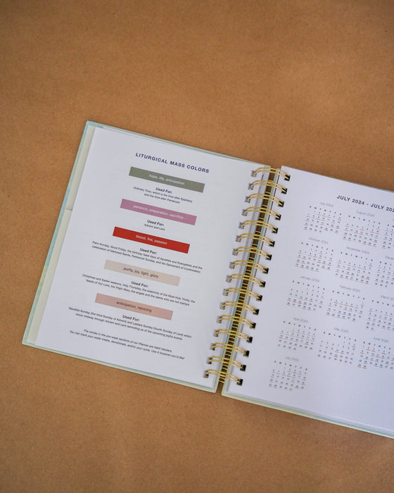 2024-25 Academic Catholic Liturgical Planner // Mini Layout