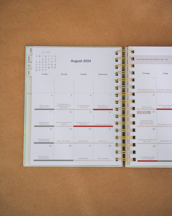 2024-25 Academic Catholic Liturgical Planner // Mini Layout