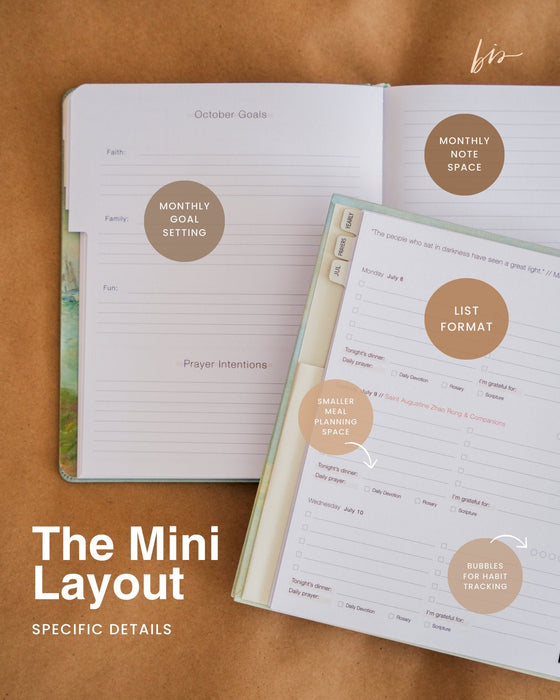 2024-25 Academic Catholic Liturgical Planner // Mini Layout