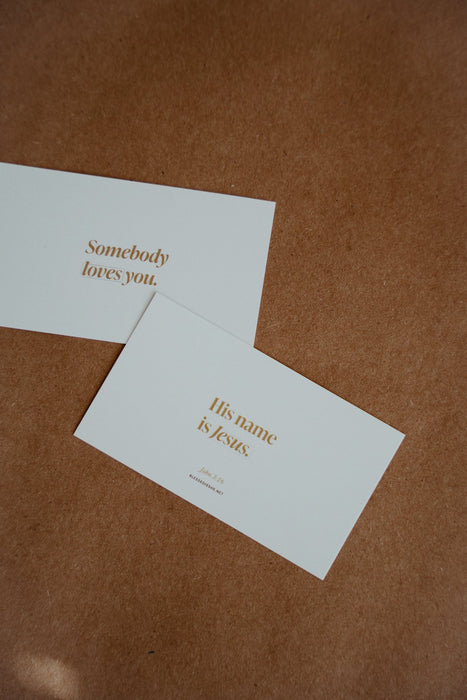 John 3:16 "Somebody Loves You" Cards // 10-pack