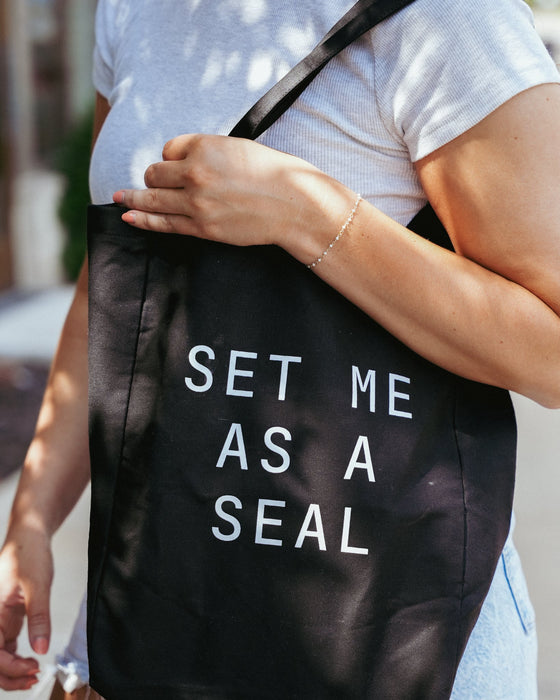 Song of Songs "Set Me As a Seal" Tote Bag