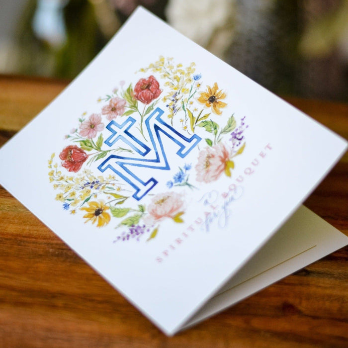 Catholic Spiritual Bouquet Card