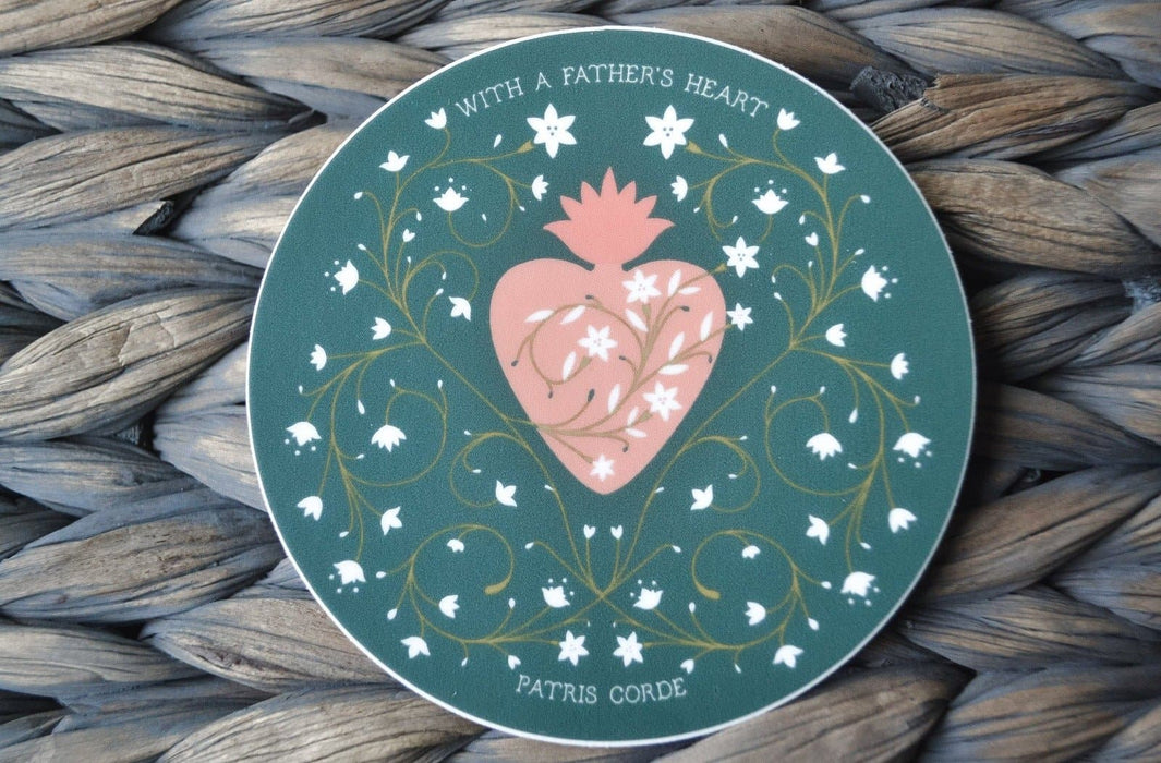 Chaste Heart of St. Joseph Catholic Sticker