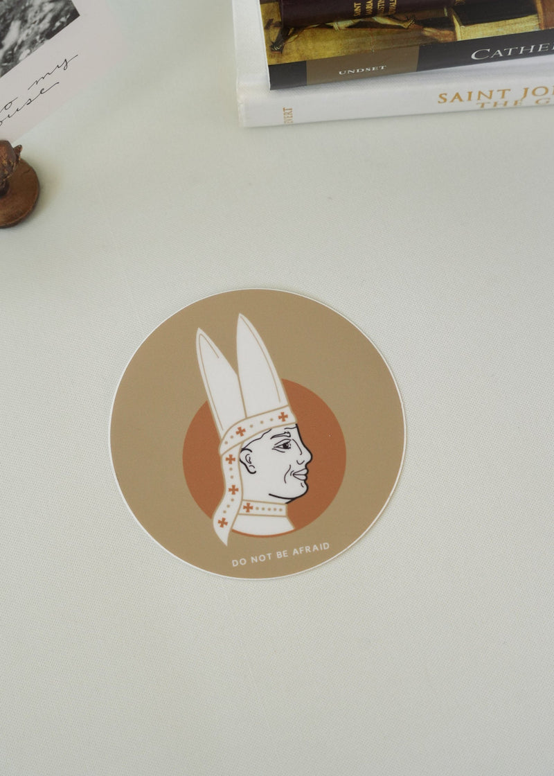 Catholic Saint Vinyl Stickers