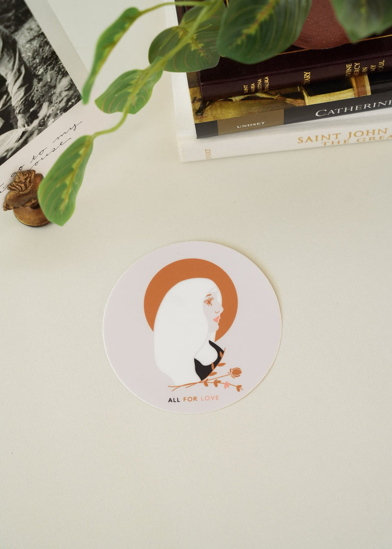 Catholic Saint Vinyl Stickers