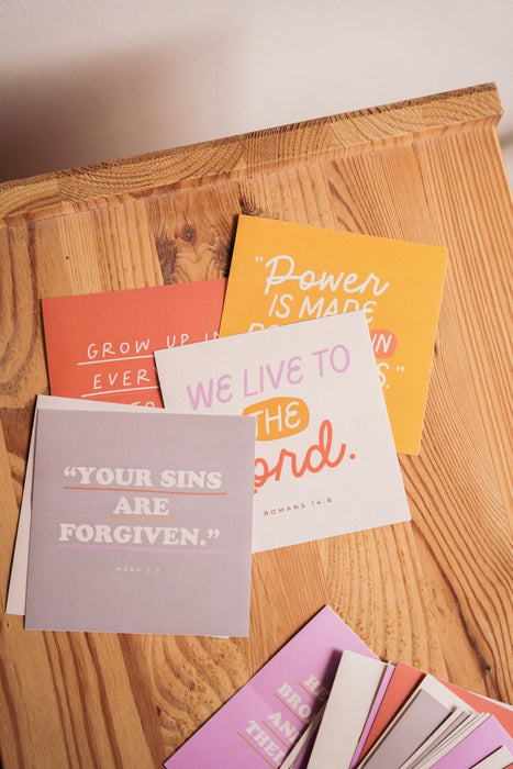 Colorful Scripture Sticker Pack