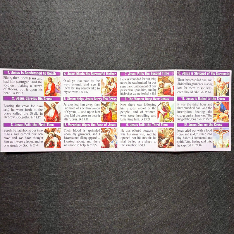 Way of the Cross Prayer Card Pamphlet