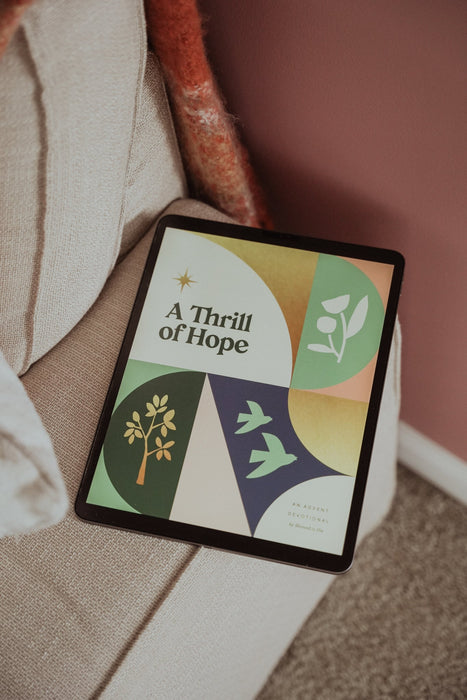 A Thrill of Hope: Advent Devotional for Catholic Women // Digital Download