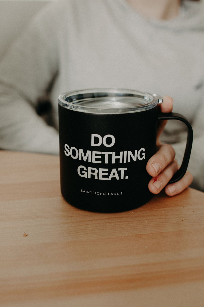 St. John Paul II stainless steel travel mug