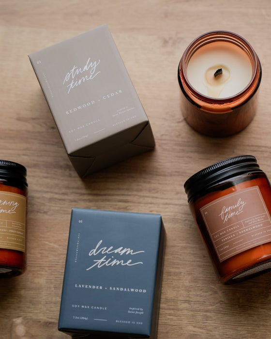 Dream Time // Saintly Scents Candle inspired by St. Joseph