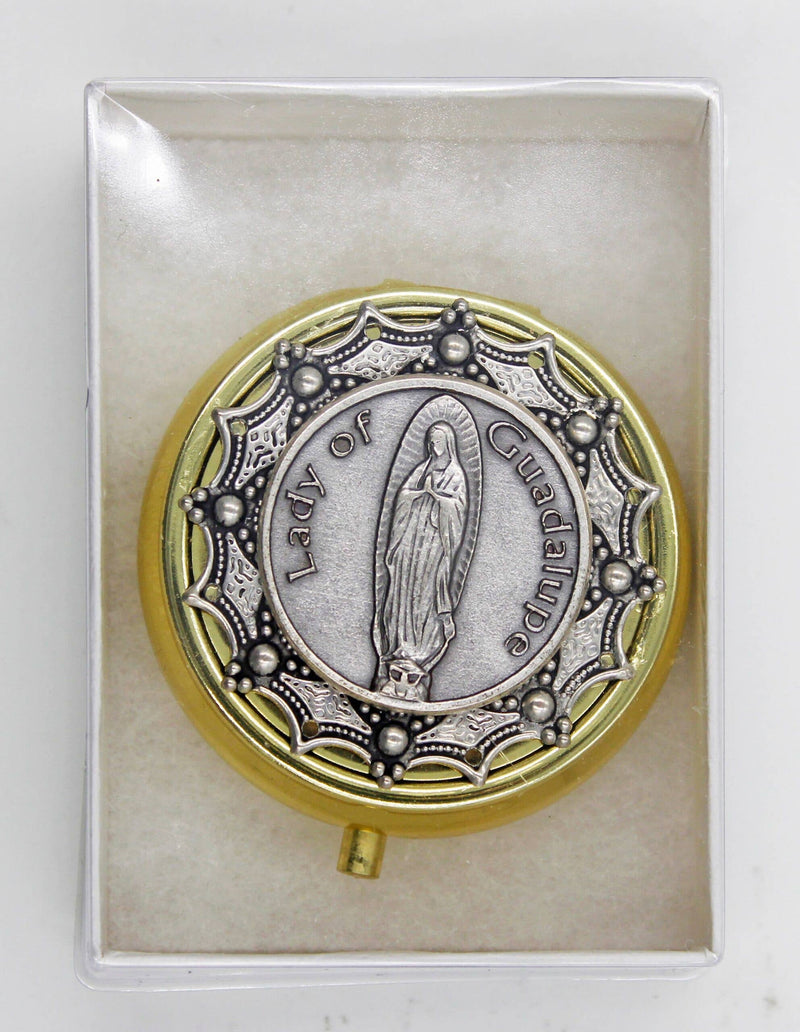 Our Lady of Guadalupe Token Bronze Pyx 