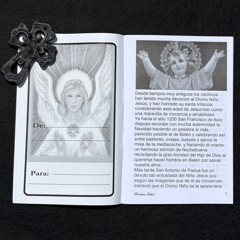 Compendio de Oraciones al Divino Niño Jesus Softcover Book