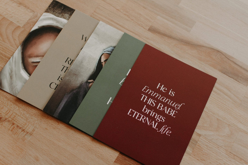 Emmanuel Christmas Postcard // 5-Pack