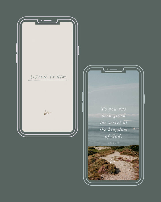 Gospel of Mark Lock Screens