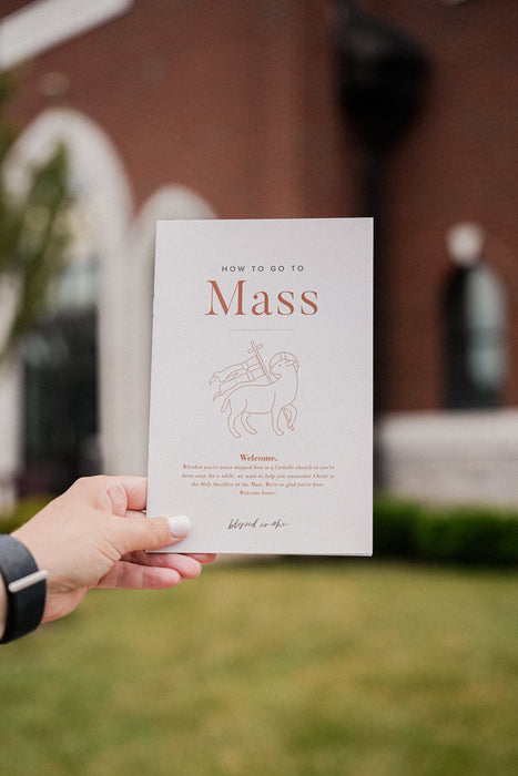 How to Go to Mass // Booklet