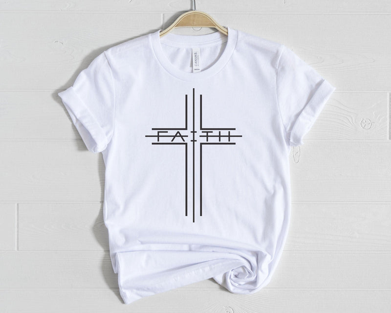 Faith Vertical Cross Unisex Shirt