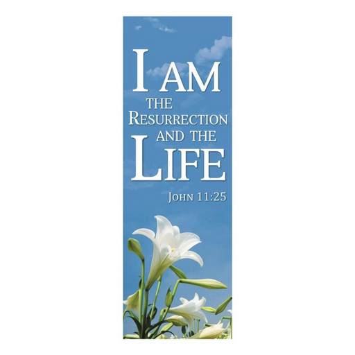 I Am the Resurrection and the Life Banner