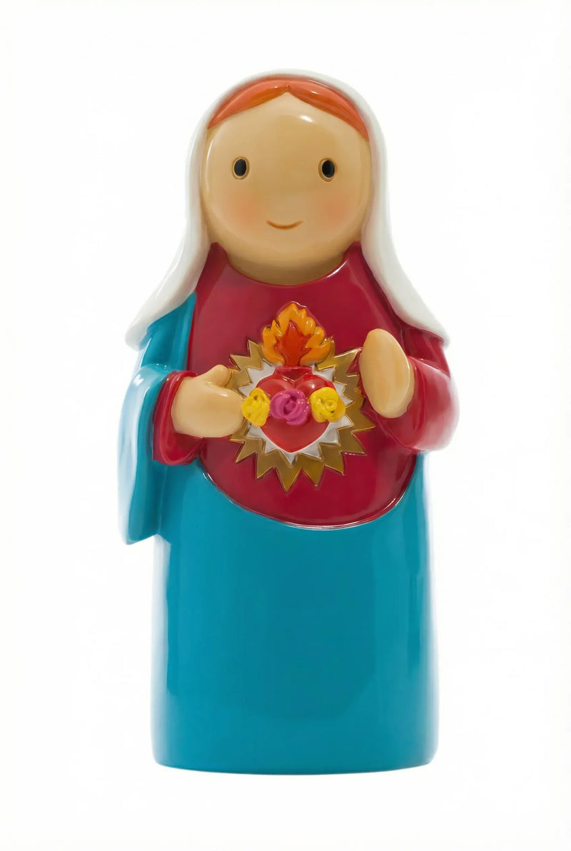 Immaculate Heart of Mary Miniature Saint Statue