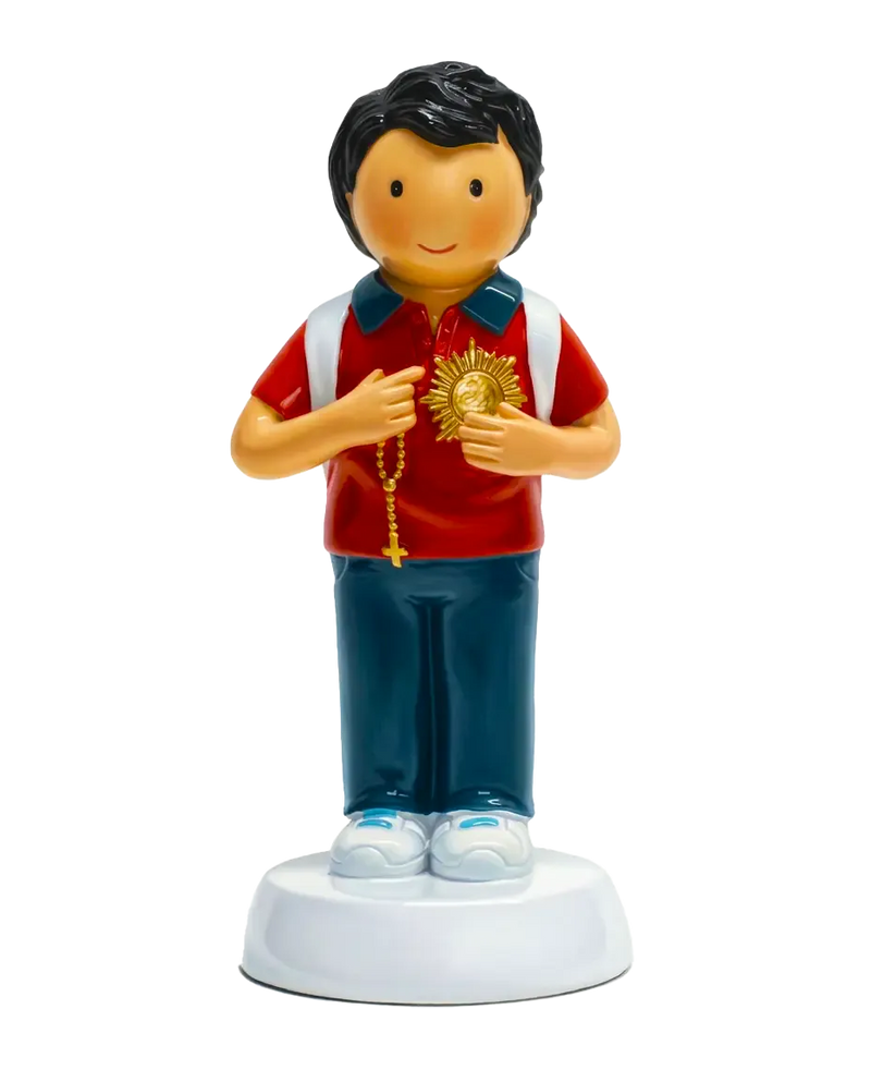Saint Carlo Acutis Miniature Saint Statue