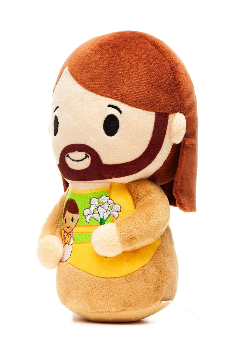 Saint Joseph Catholic 8" Plush Doll — Protector of Holy Family