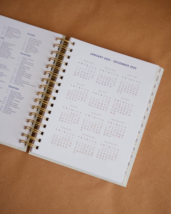 2025 Calendar Year Catholic Liturgical Planner // Mini Layout (*PRE-ORDER*)