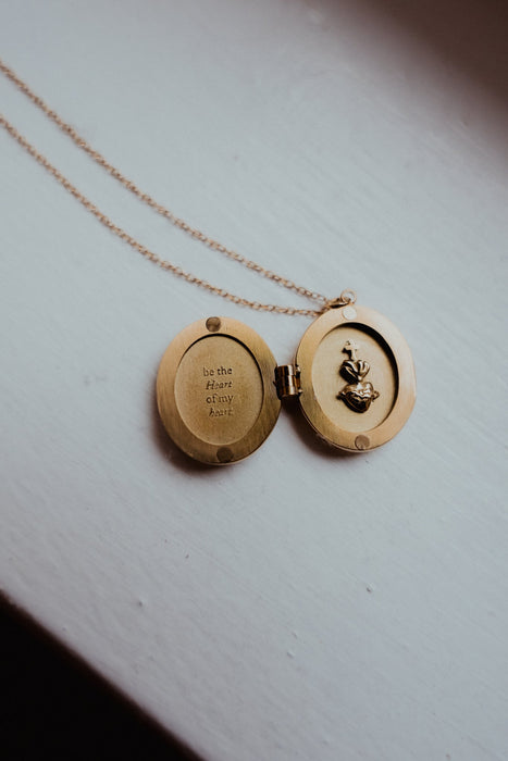 Monstrance Gold Locket