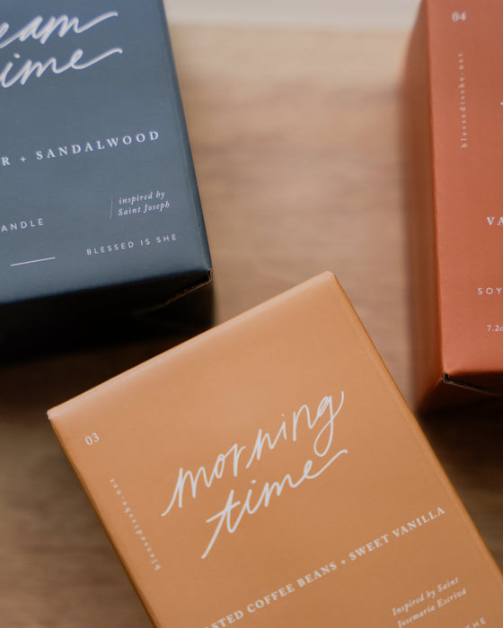 Morning Time // Saintly Scents Candle inspired by St. Josemaría Escrivá